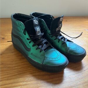Vans Slytherin high tops size 8